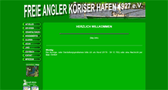 Desktop Screenshot of freieangler.de